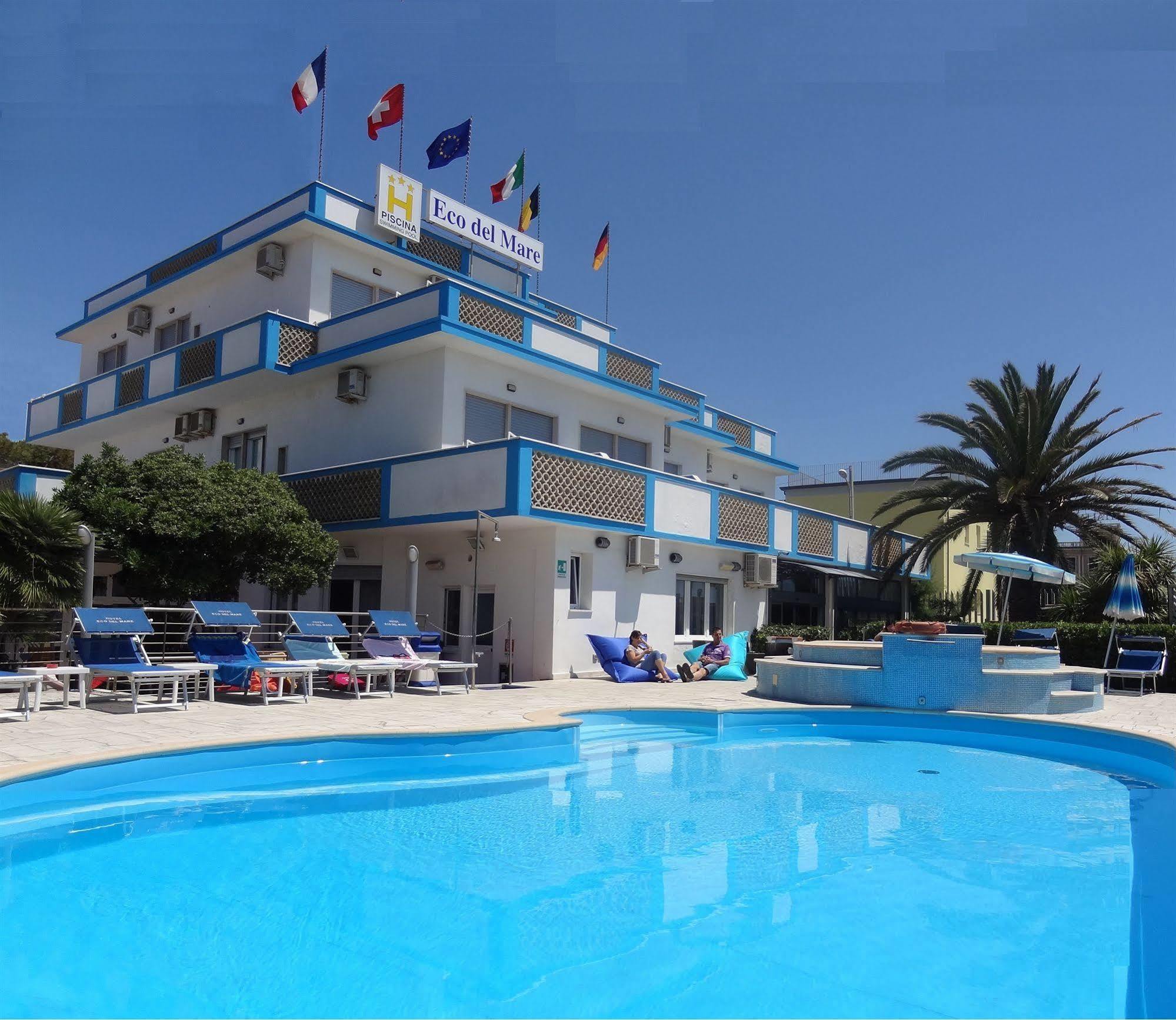 Hotel Eco Del Mare Marina di Massa Luaran gambar