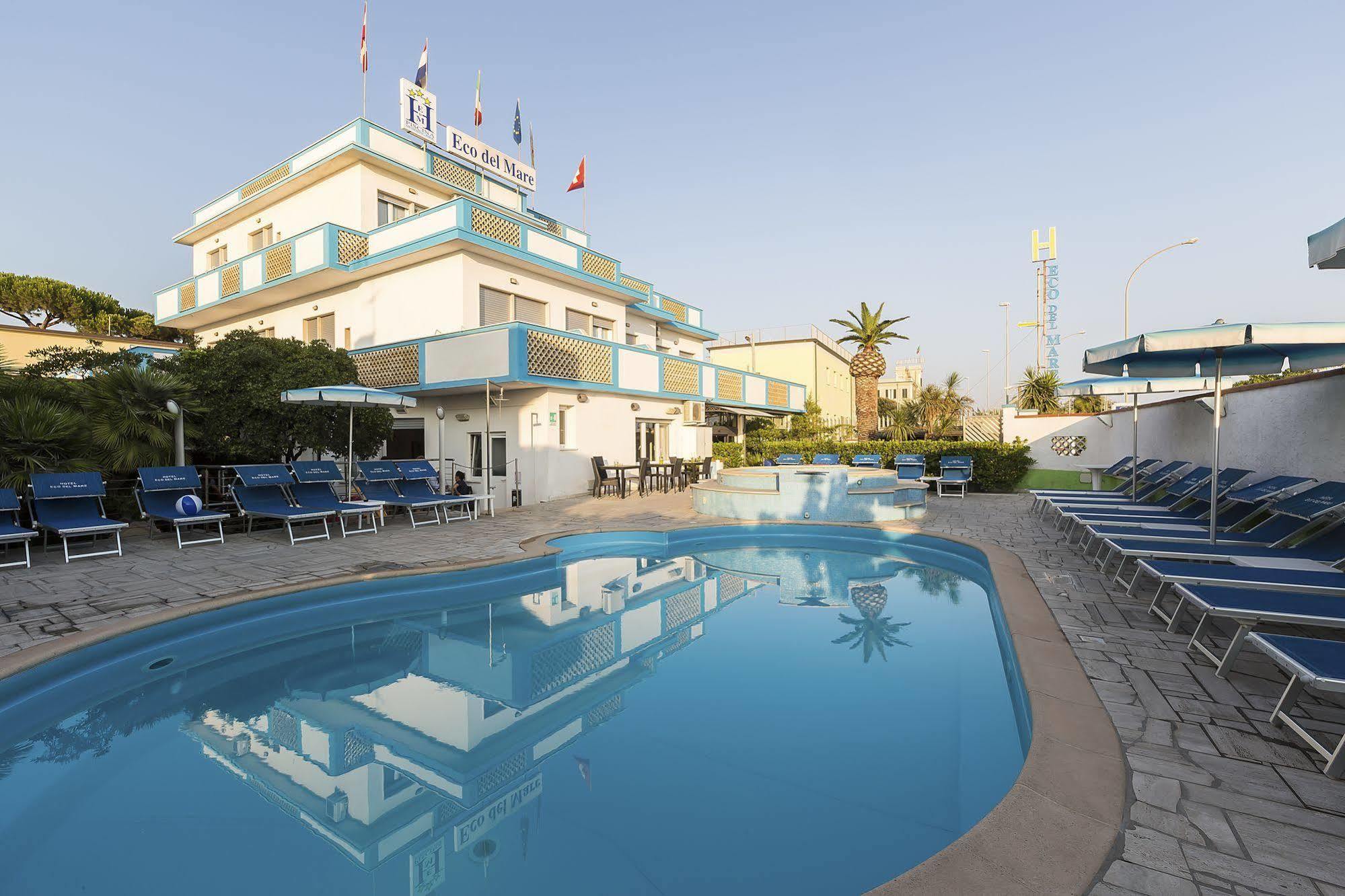 Hotel Eco Del Mare Marina di Massa Luaran gambar
